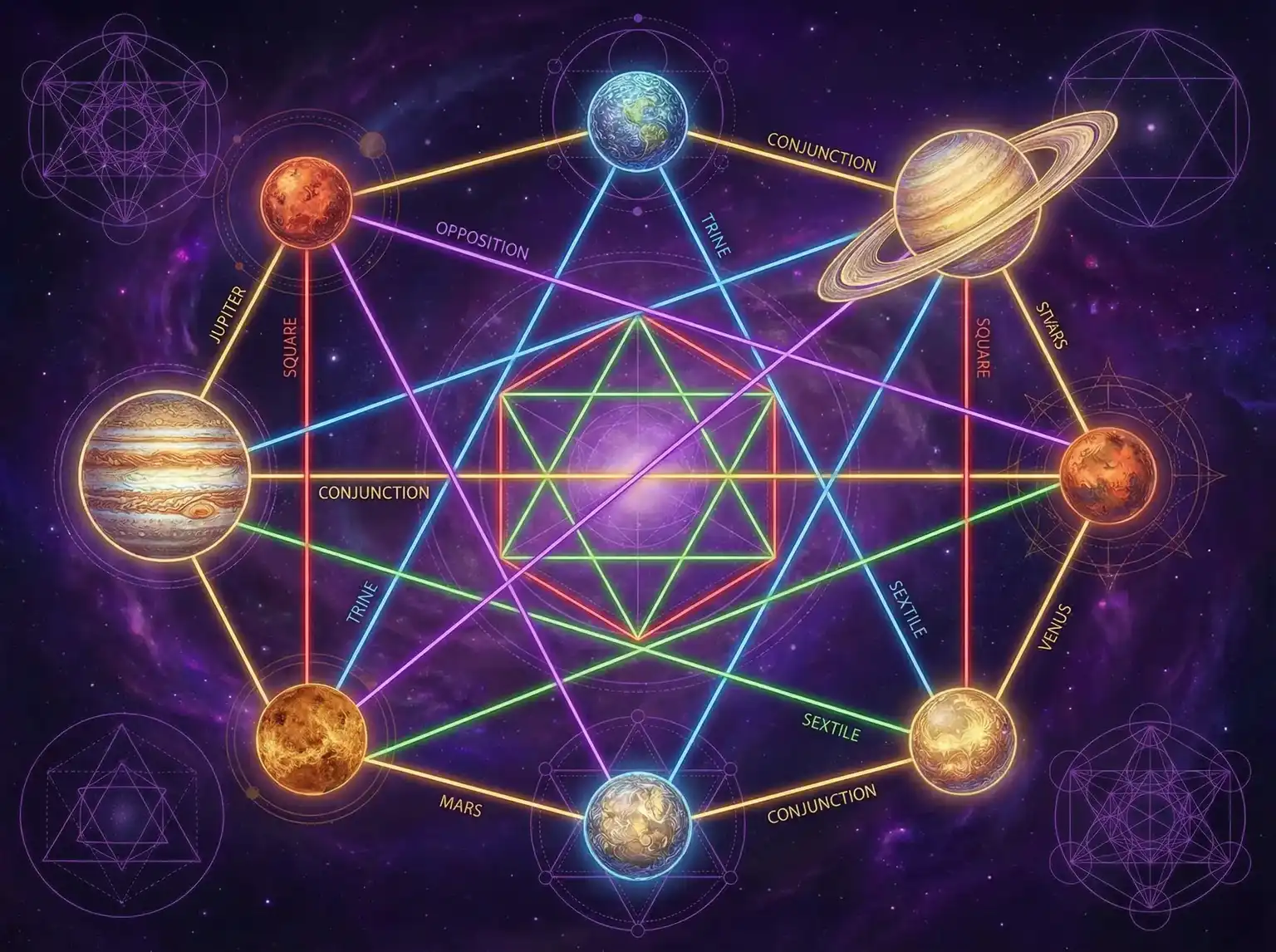 行星相位解读 - 秋霞伦理手机电视 | 占星学进阶